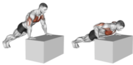 Incline Pushups